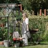 Tuinkas Kate V - 192x436 cm - Groengrijs - Full Options