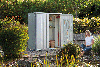Metalen Tuinkast 155x83x182.5 cm