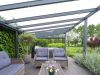 Profiline terrasoverkapping - vrijstaand - 700x250 cm - polycarbonaat dak