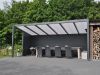 Profiline terrasoverkapping - vrijstaand - 700x250 cm - polycarbonaat dak