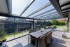 Verasol Linea aluminium veranda 300x250 cm Optisch vlak glasdak