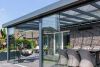Verasol Linea aluminium veranda 400x300 cm Optisch vlak glasdak