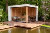 Trendhout Buitenverblijf Verona 510x335 cm - Plat dak model rechts