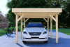 Carport 300x500 cm plat dak