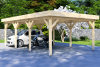 Carport 400x700 cm plat dak