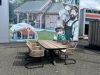 Tuinset Vivant - tafel en 6 swingstoelen