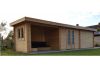 Blokhut Veldegem 300x250 cm + 2x luifel 250 cm