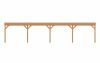 Buitenverblijf Sublime Plat dak - 1200 x 400 cm