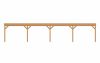 Buitenverblijf Sublime Plat dak - 1300 x 400 cm
