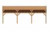 Buitenverblijf Sublime Kapschuur - 800 x 250 cm