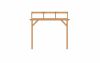 Aanbouw veranda Oblique schuin dak - 300 x 400 cm - Polycarbonaat