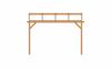 Aanbouw veranda Oblique schuin dak - 400 x 400 cm - Polycarbonaat