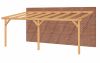 Aanbouw veranda Oblique schuin dak - 700 x 400 cm - Polycarbonaat