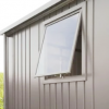 Raamelement zilver-metallic - raamopening 50x60 cm