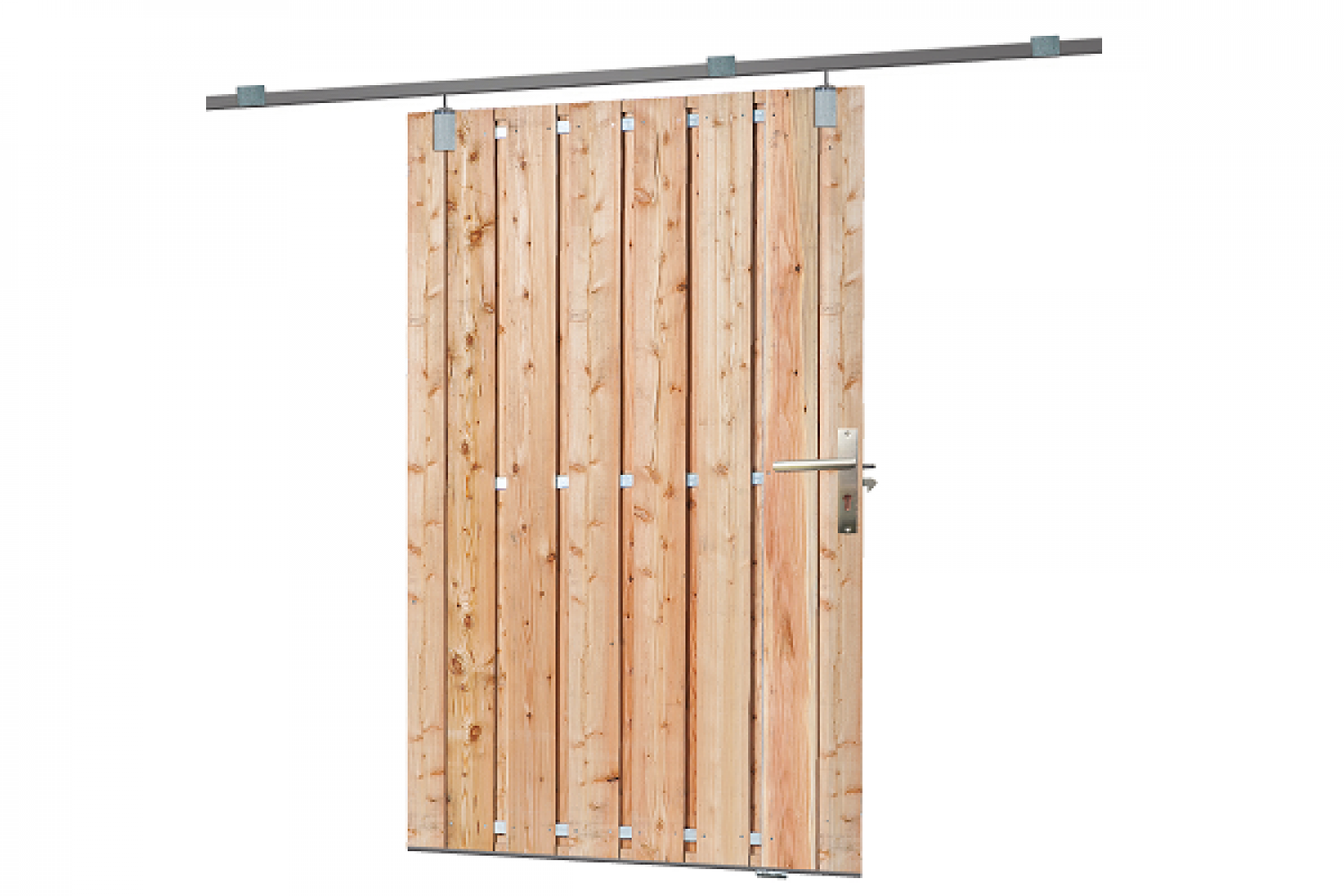 Schuifdeur 130x195 cm - Lariks/ douglas
