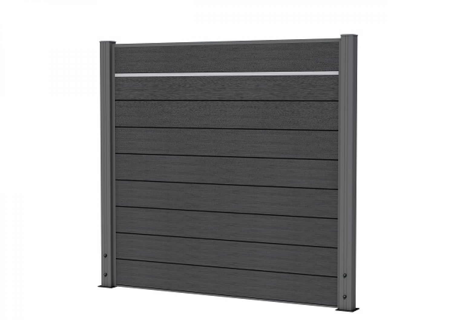 Aluminium decoratiestrip 2,3x2x180 cm