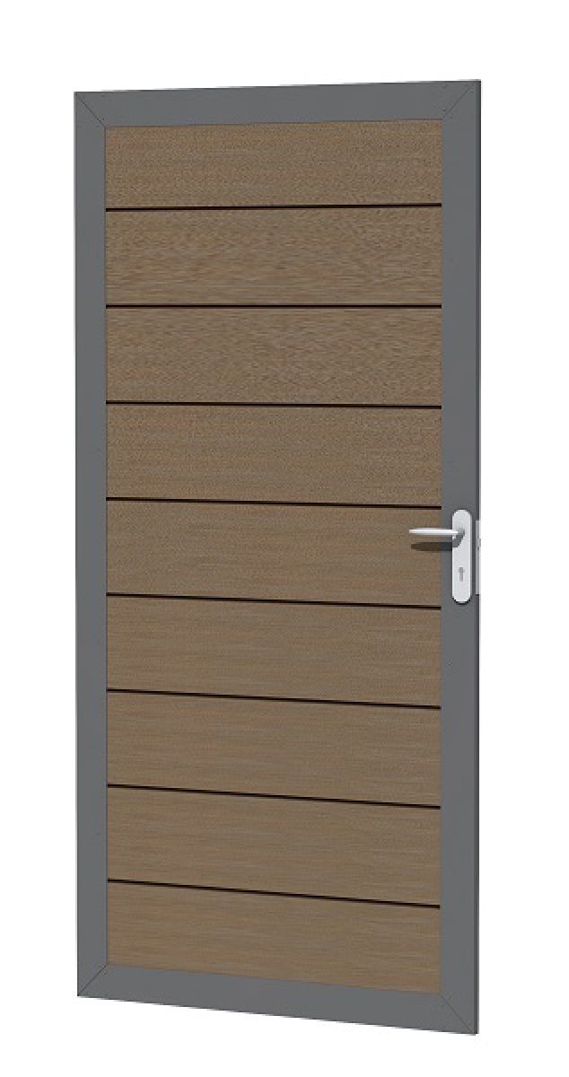 Woodvision Composiet deur bruin