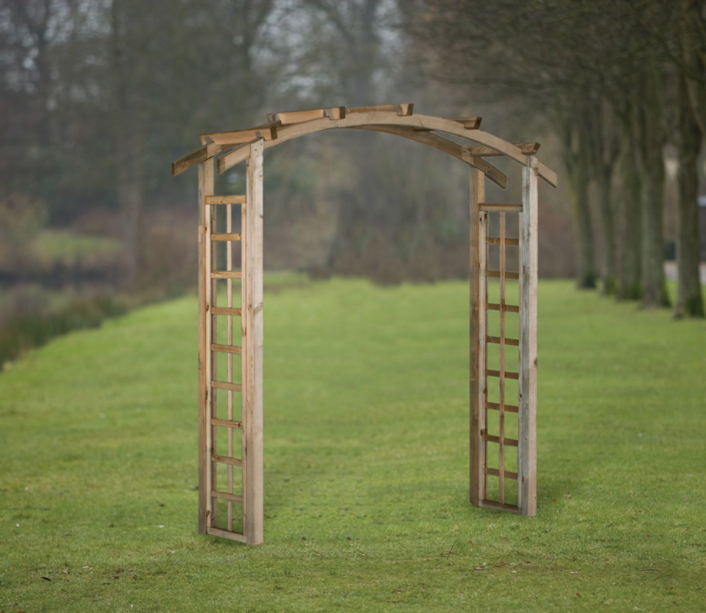 Pergolaboogset compleet B180xD50xH220 cm
