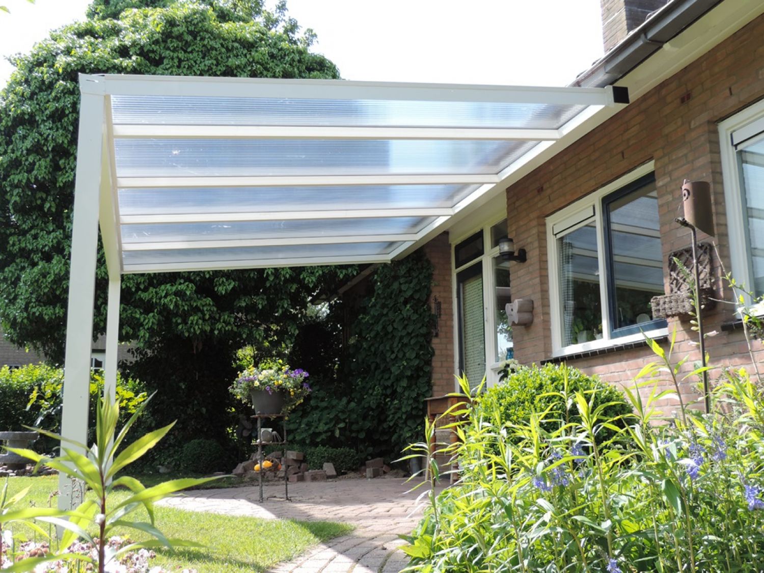 Greenline veranda 400x350 cm - polycarbonaat dak