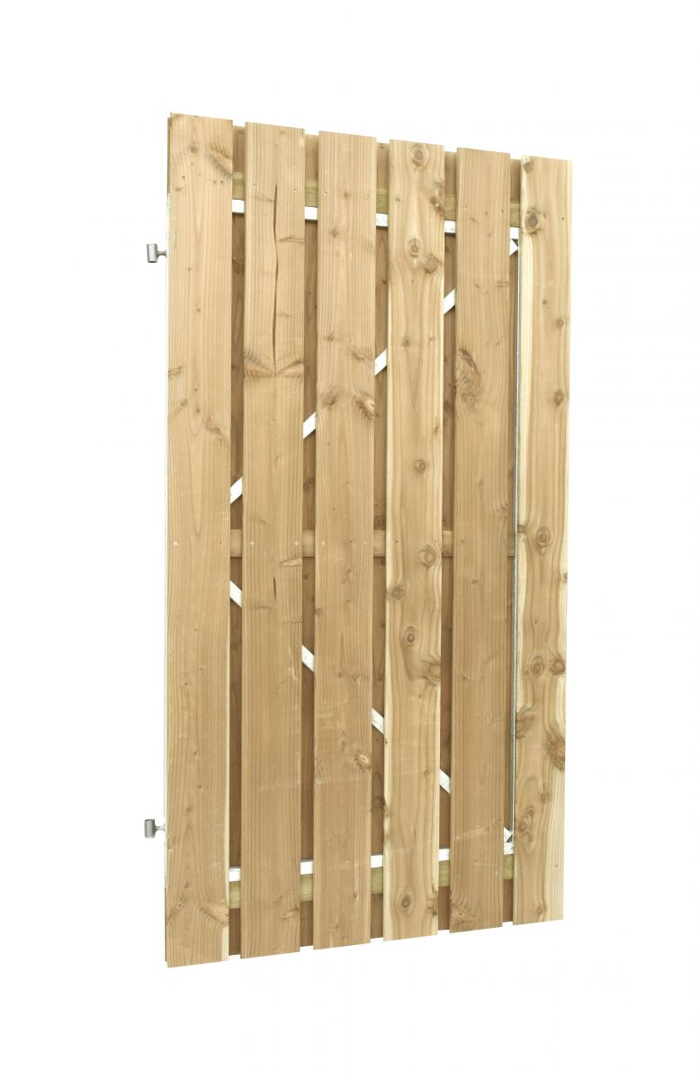 Tuindeur Jumbo met stalen frame