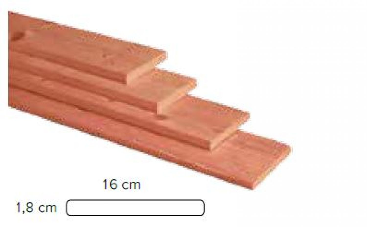 Douglas planken