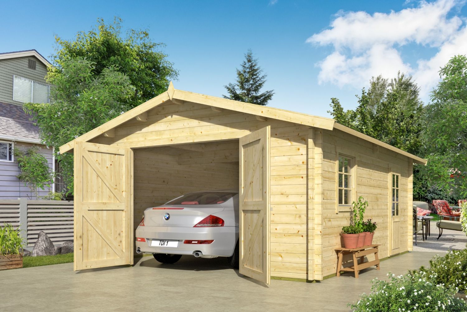 Garage Rydell 470x570 cm