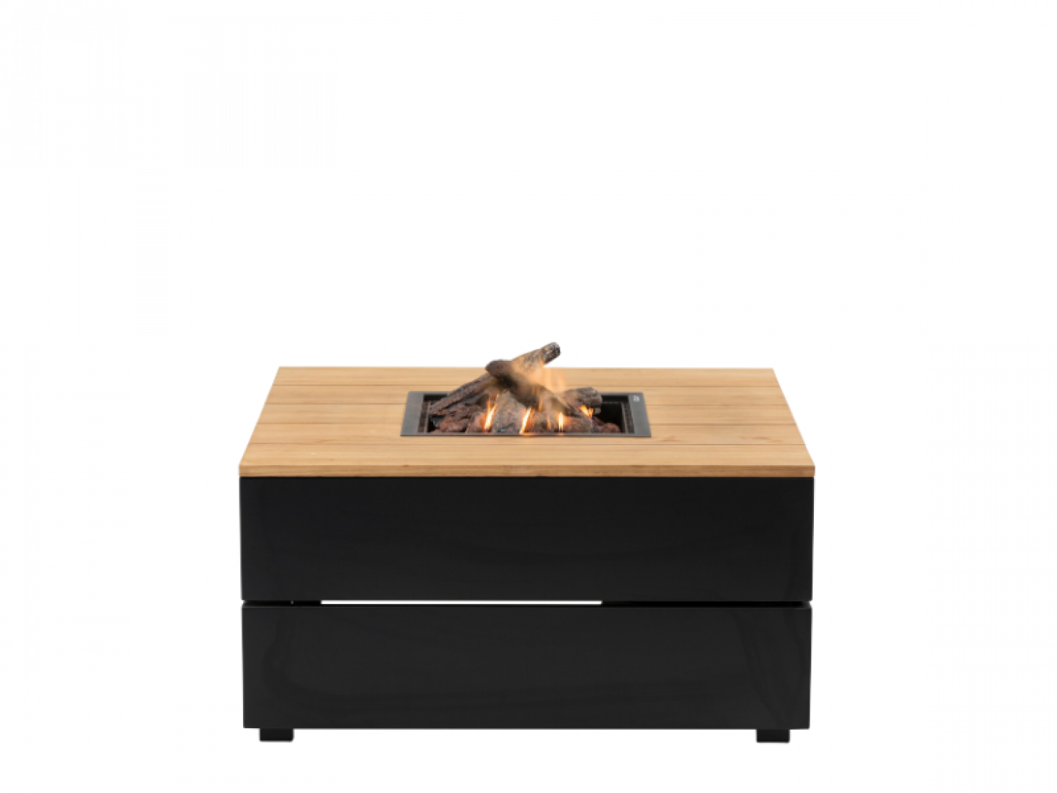 Cosipure 100 zwart/teak 100x100x50 cm