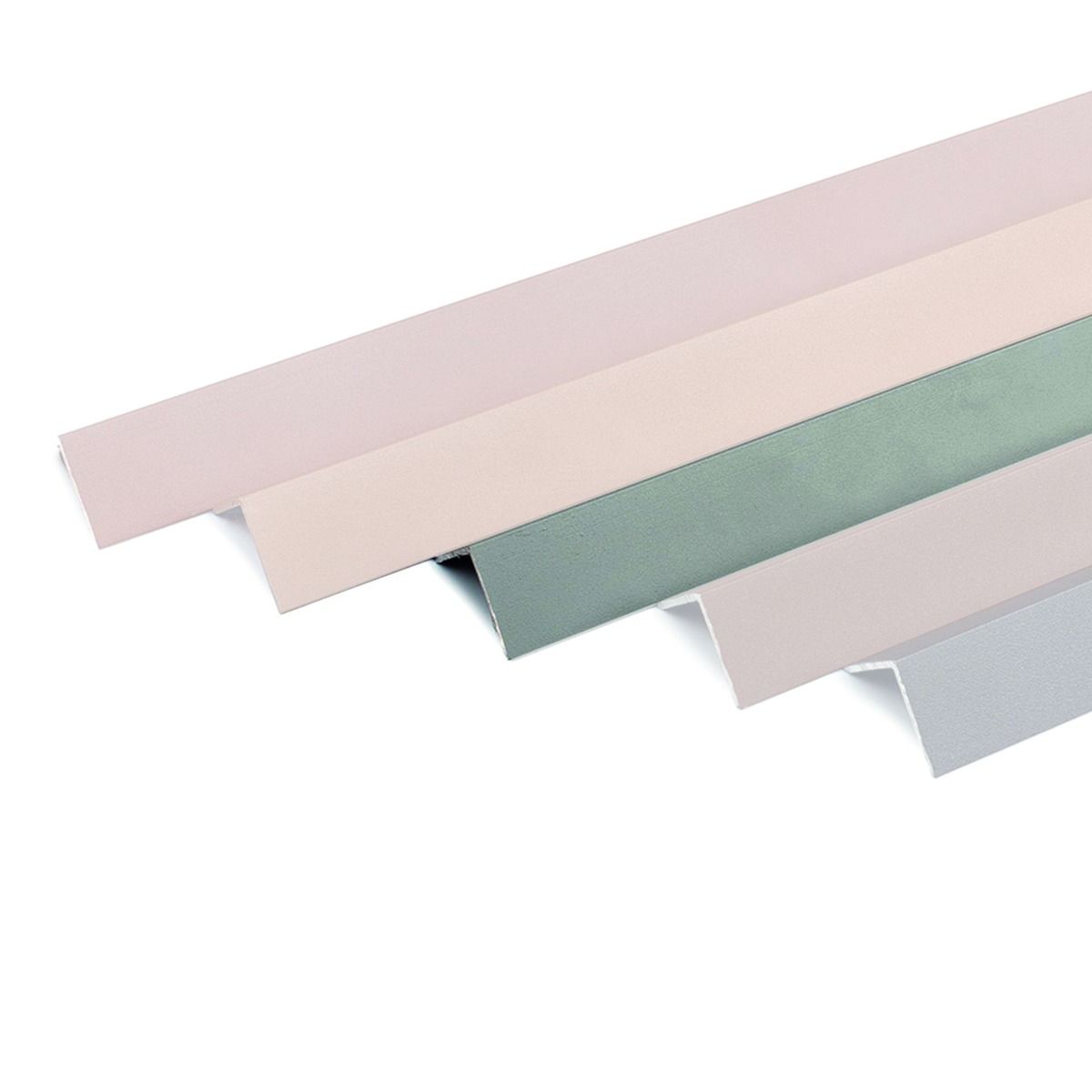 Afwerkplint aluminium Oud Grijs