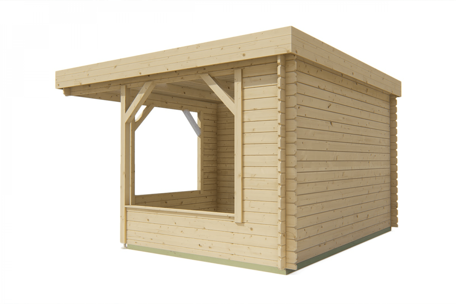Paviljoen Barbara - 350x350 cm