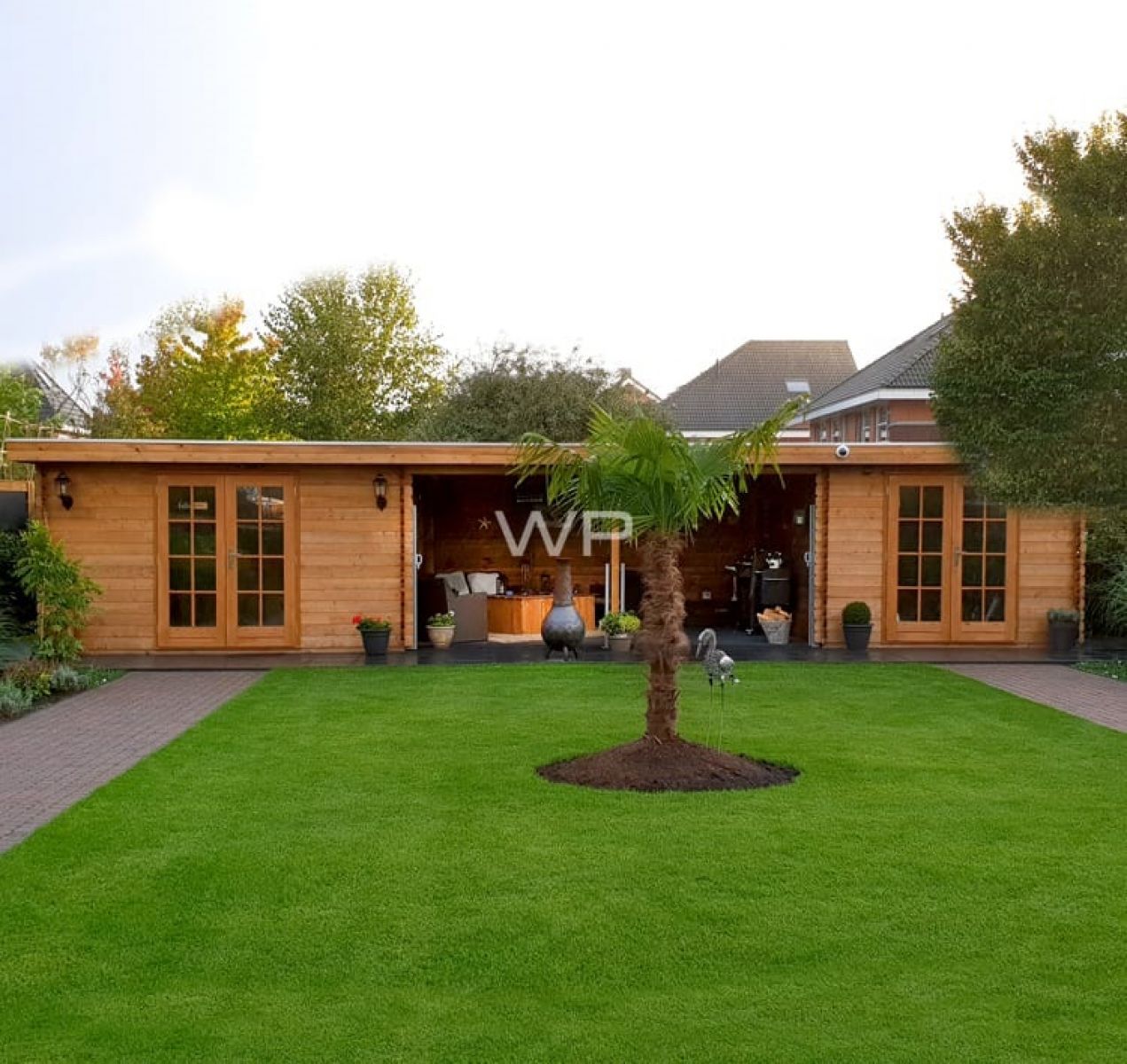 Blokhut/Tuinhuis Brummen 1200x400 cm