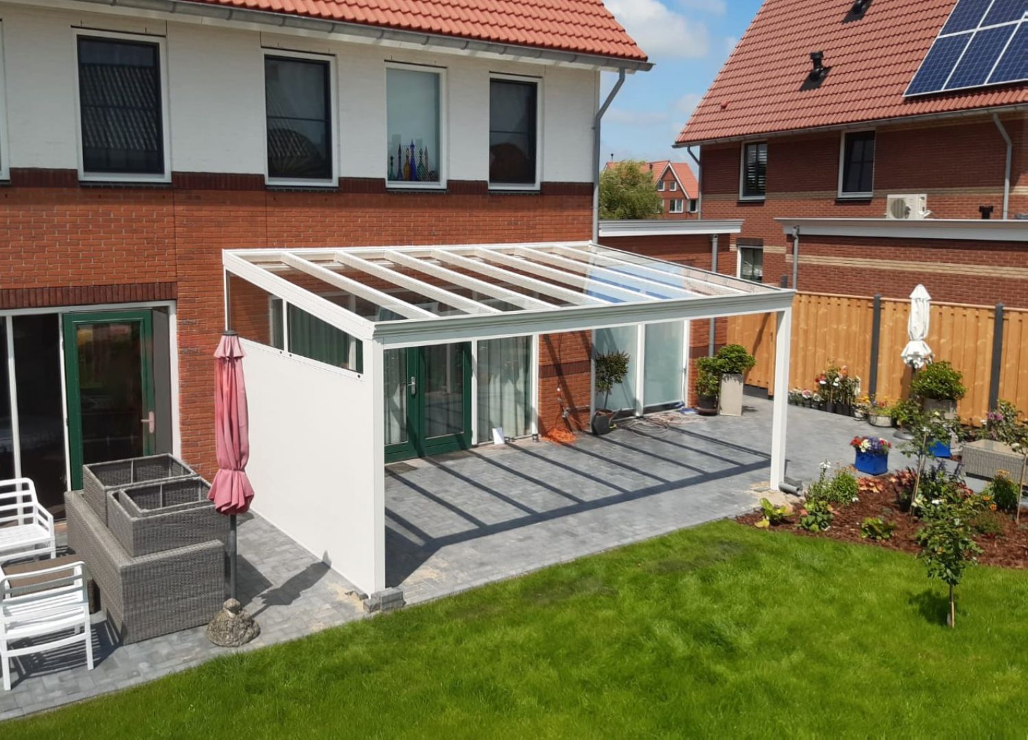 Profiline veranda 575x350 cm - glasdak - De Goorn