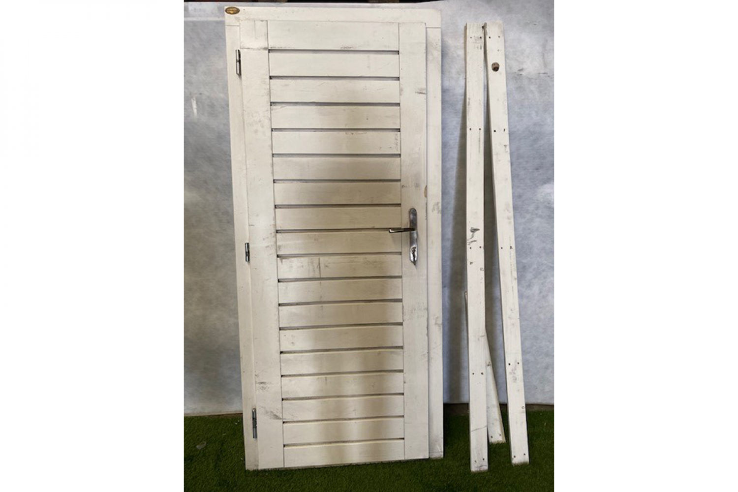 Lugarde deur wit gecoat 91x202 cm - Beschadigd - SALE01795