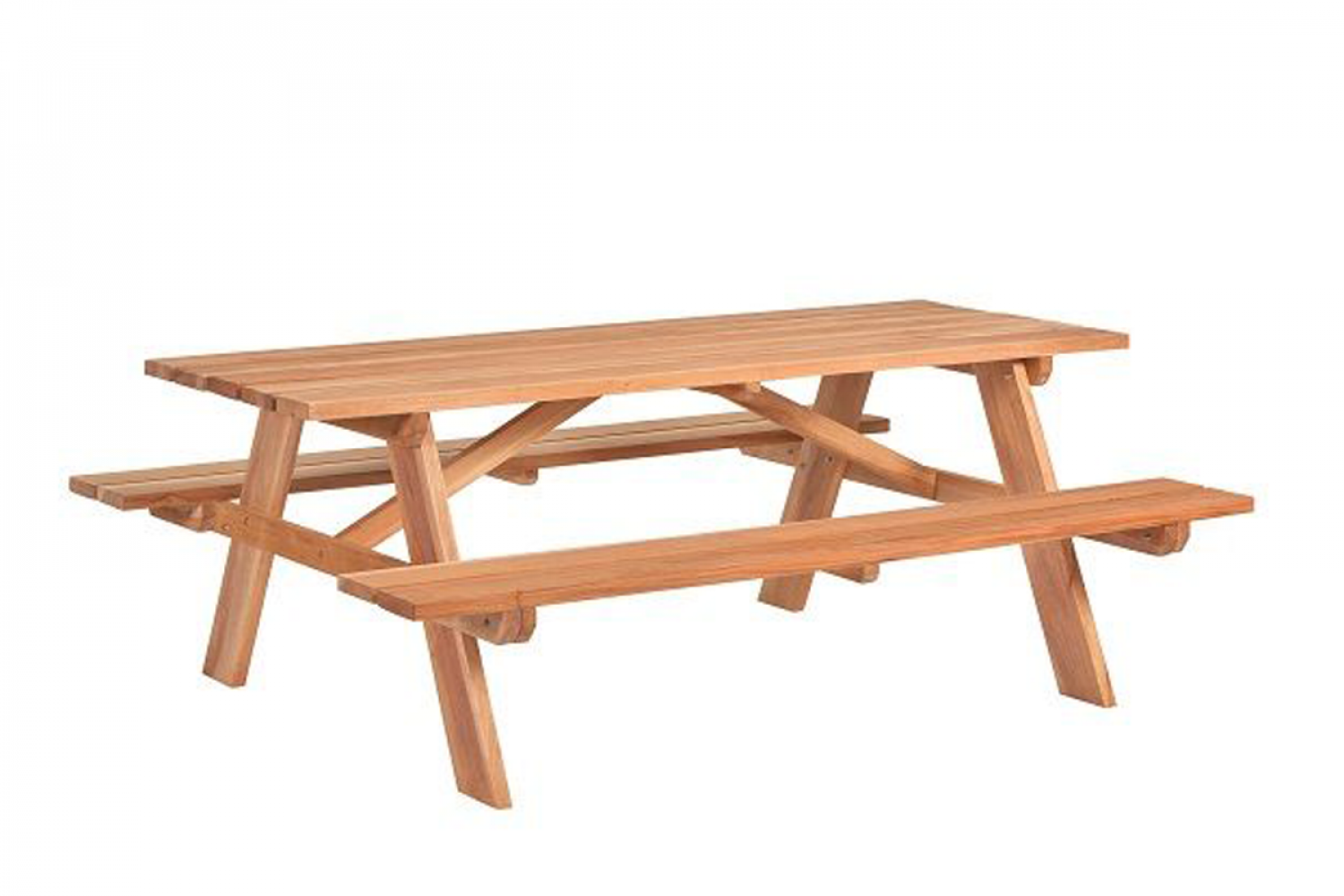 Hardhouten picknicktafel business 200x160x75 cm - Licht beschadigd - SALE01855