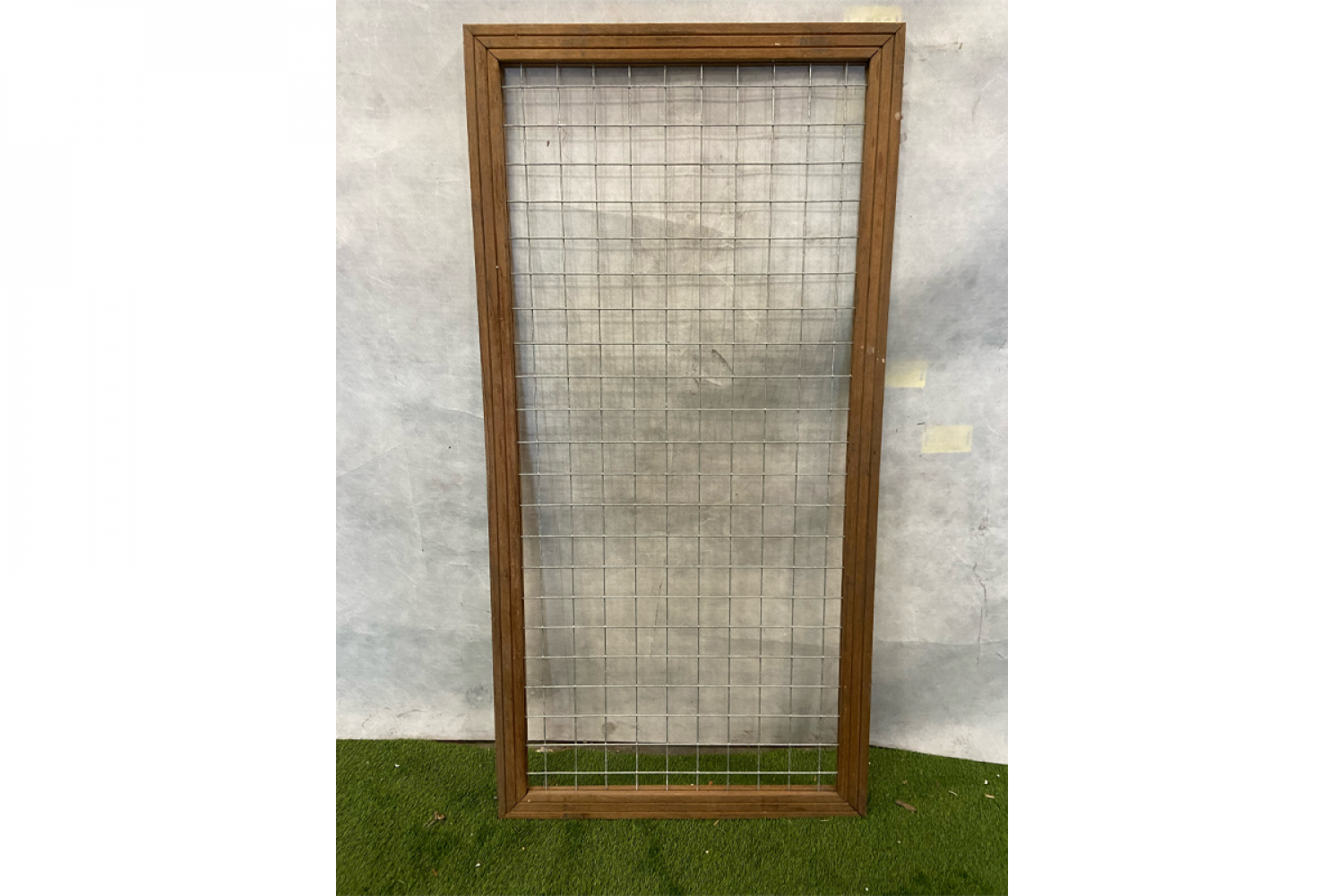 Hardhouten trellisscherm 90x180 cm - SALE01883
