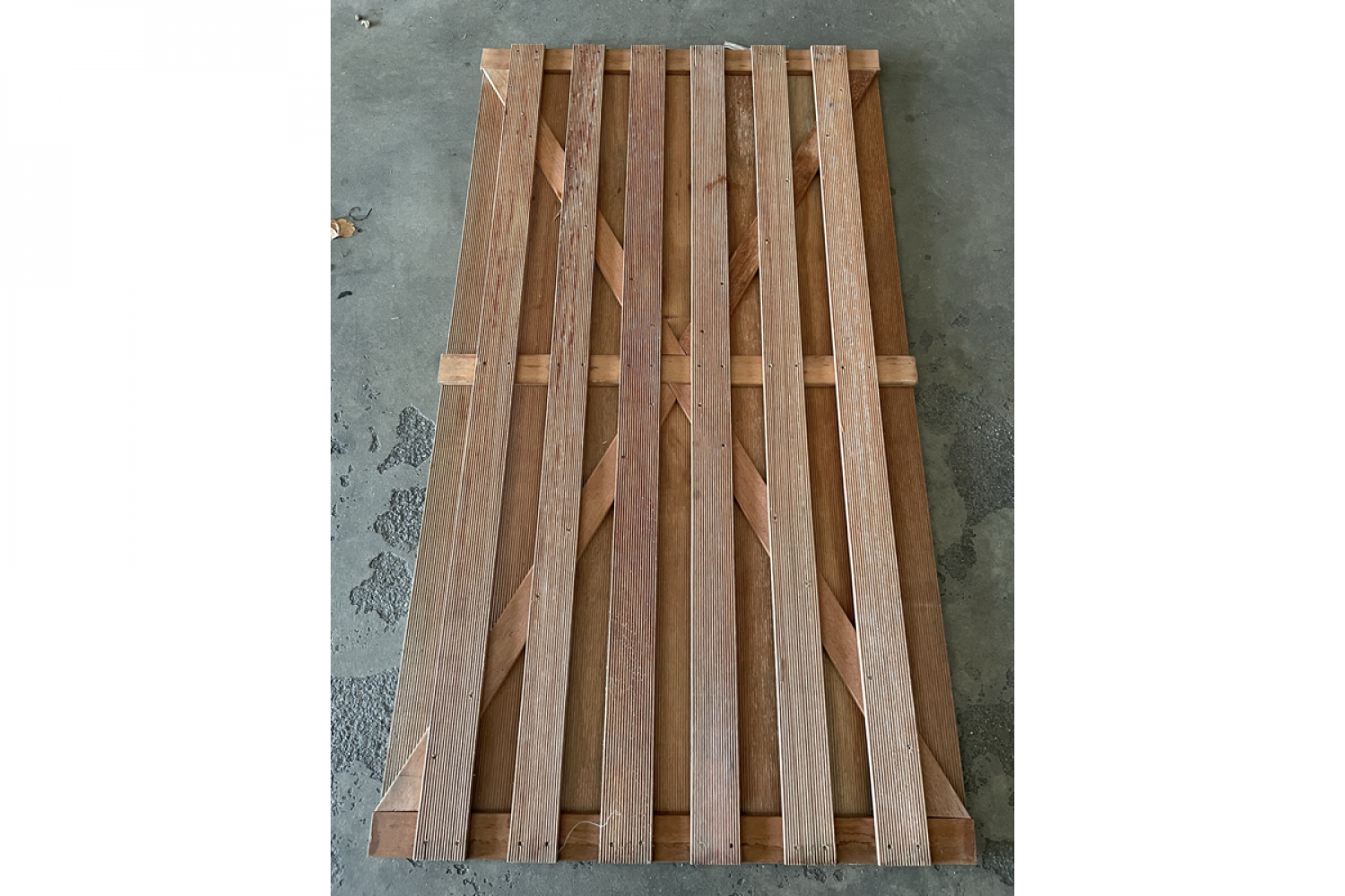 Tuindeur Leeuwarden hardhout 100x180 cm - Beschadigd - SALE01830