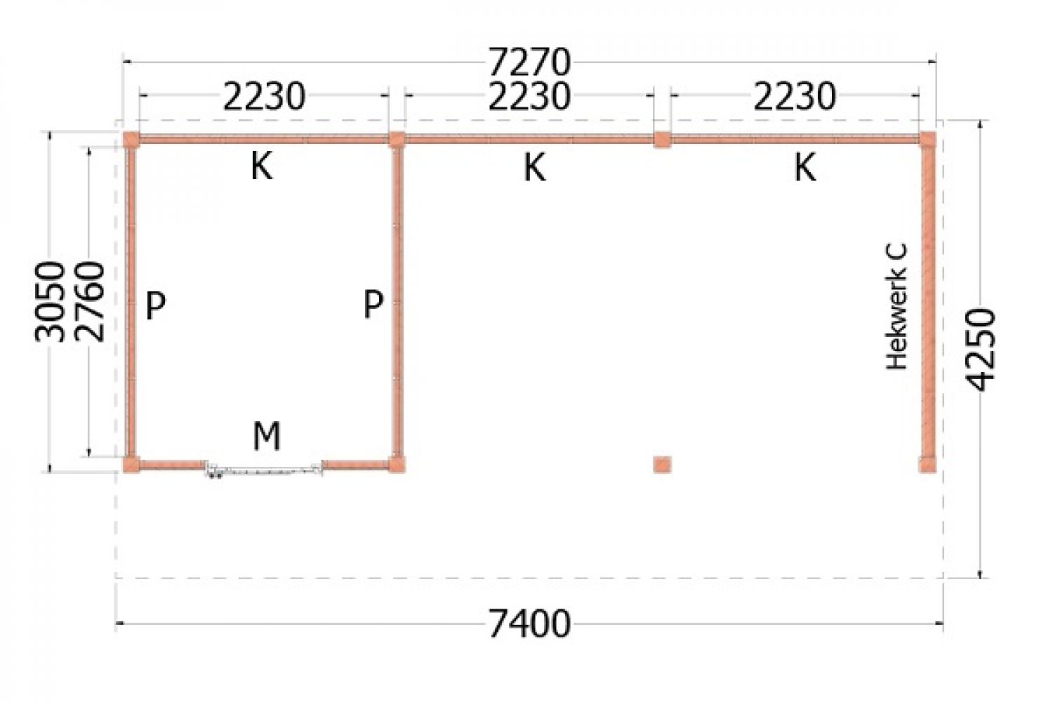 Kapschuur de Heerd plattegrond