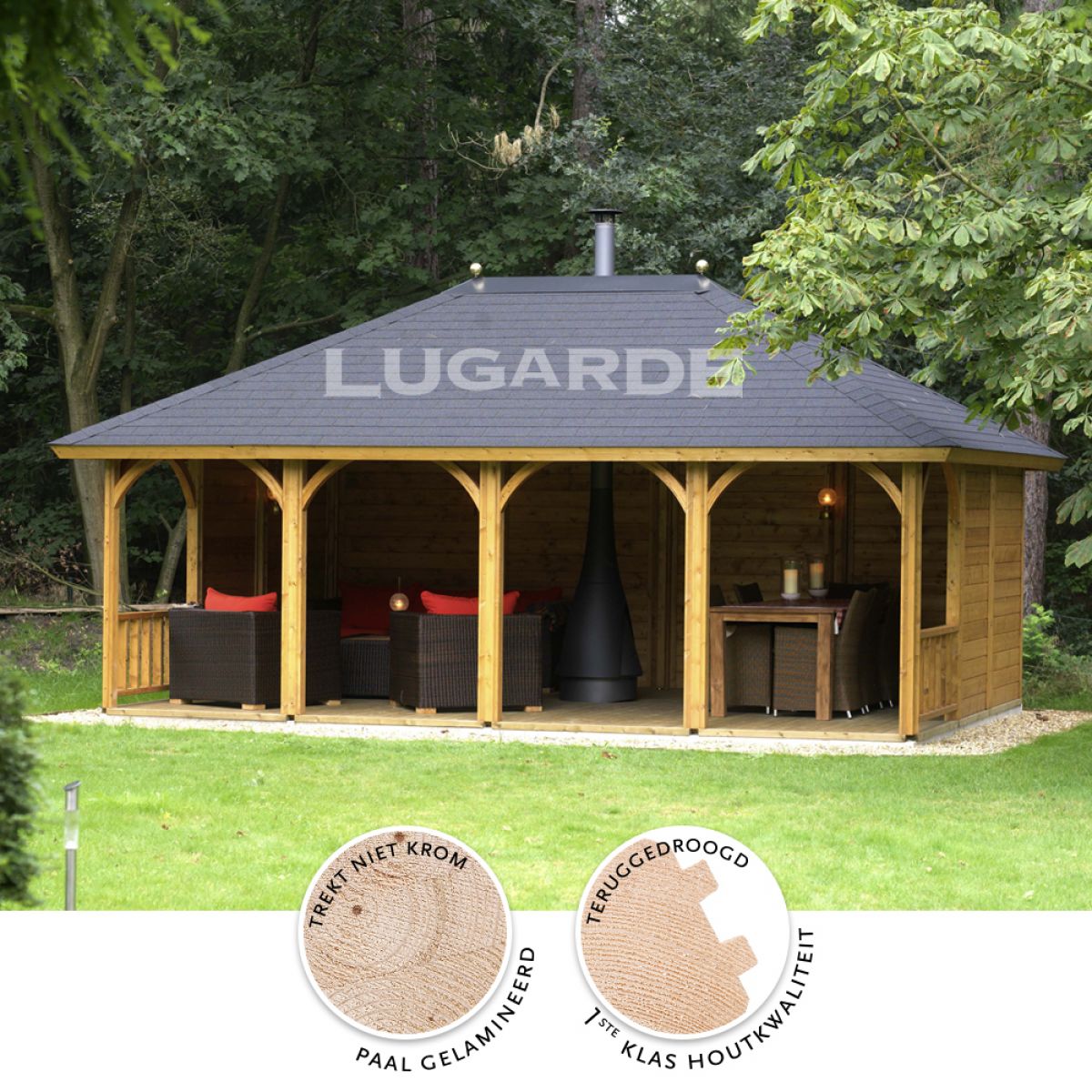 Lugarde Veranda VV19 600x420 cm - 28 mm - main