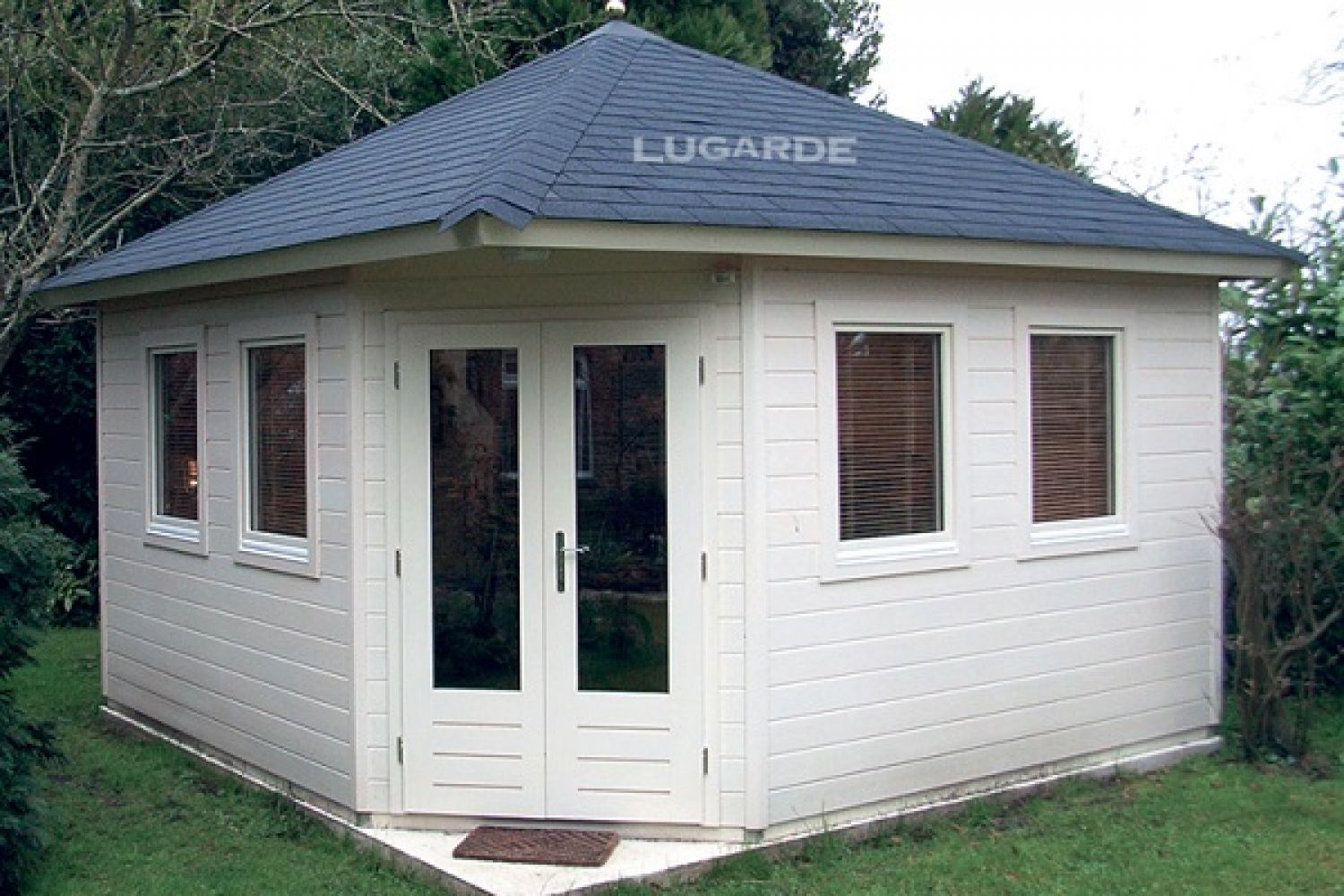 Lugarde Tuinhuis P57 420x420 cm - 44 mm - main