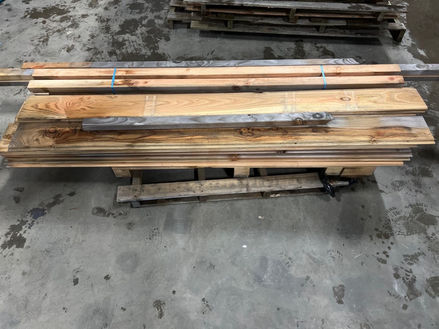 Wandmodule E sponningplank binnenzijde verticaal 3405x2200mm - SALE01057