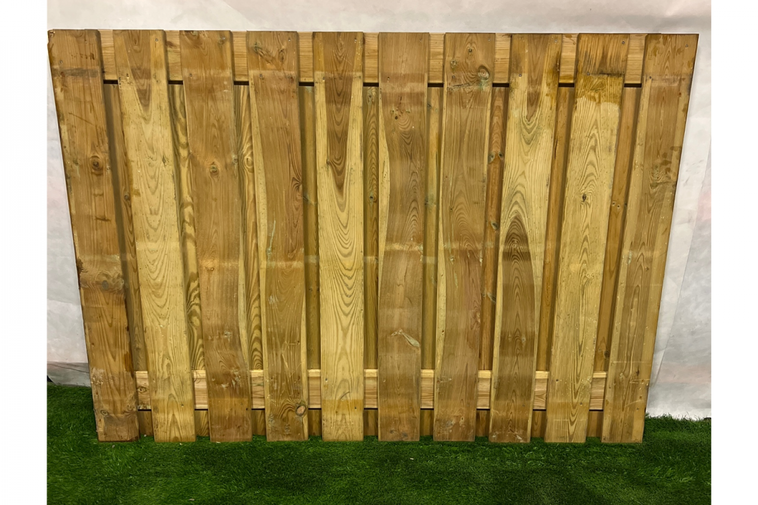 Lariks/douglas tuinscherm Zwarte Woud 130x180 cm - SALE01200