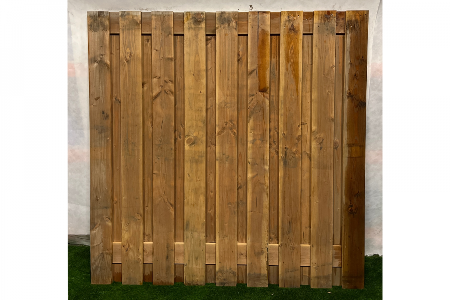 Tuinscherm Salzburg lariks H180xB180 cm - SALE01208