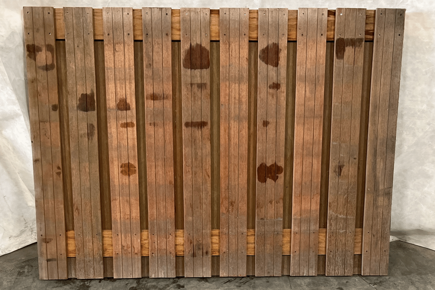 Hardhouten tuinscherm 180x130 cm - SALE01380