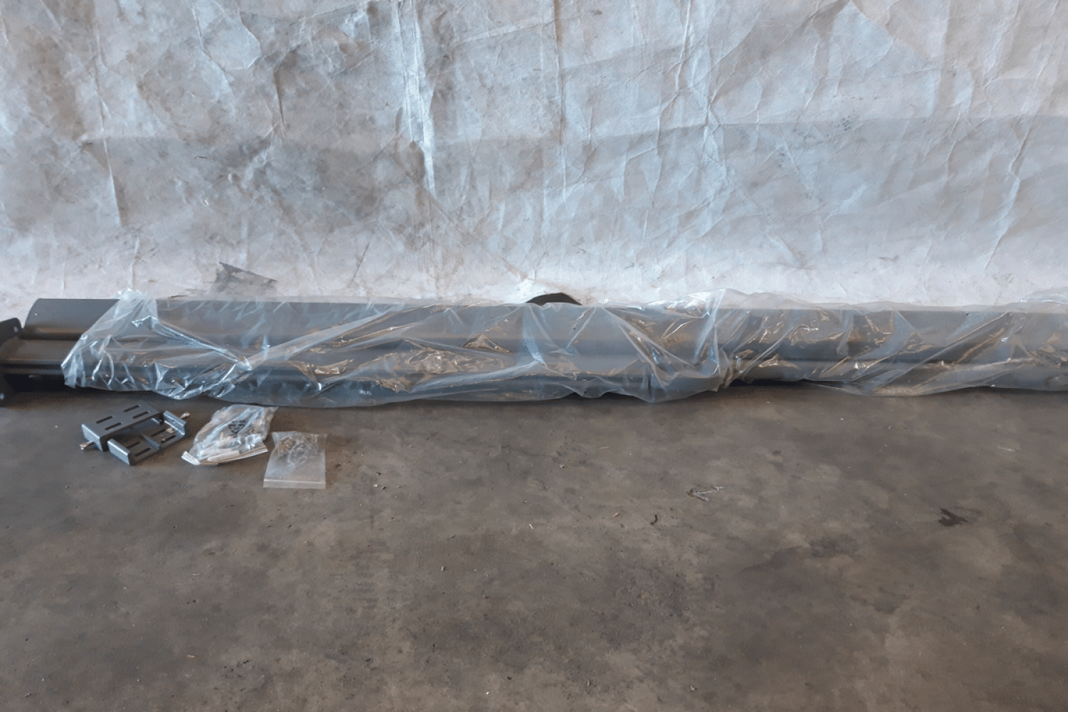 Windscherm antraciet B300xH180 cm - Slechts 1 stuk beschikbaar! - SALE01604