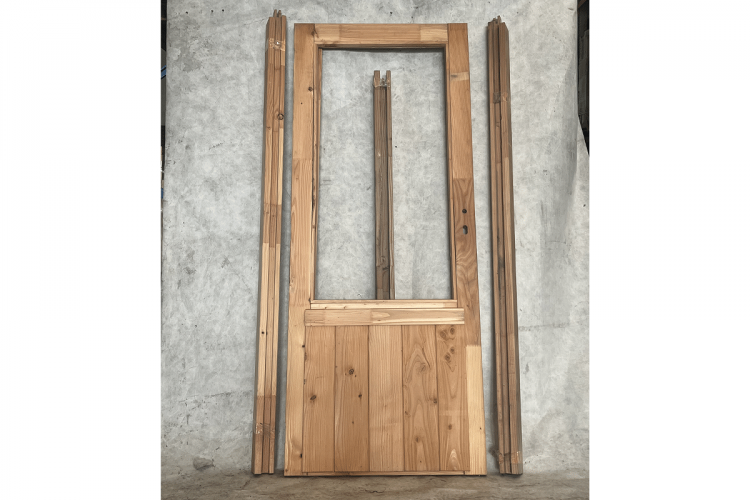 Lariks deur 78x193 cm exclusief beslag en glas - SALE01679