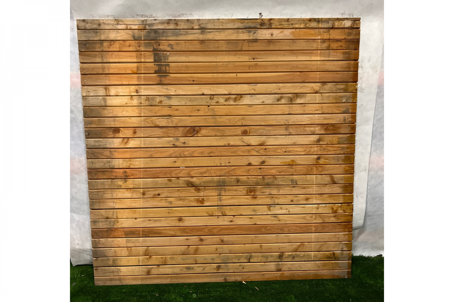 Douglas tuinscherm Rhombus 180x180 cm - SALE01236
