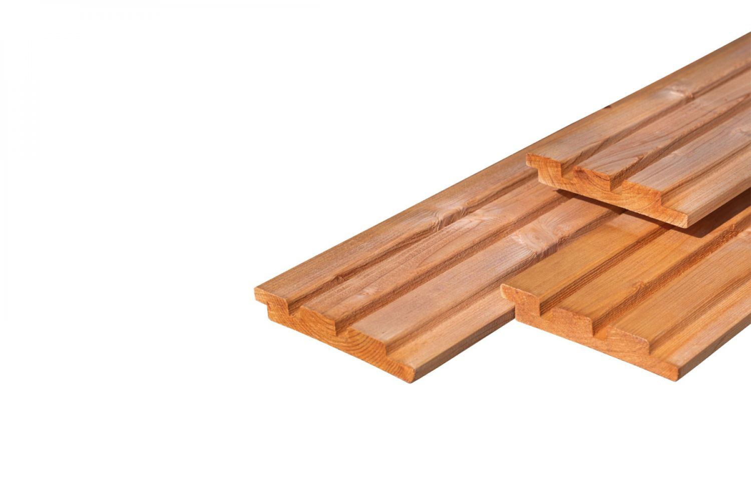 Red Class Wood gevelbekleding Triple profiel 2,2x14x300 cm