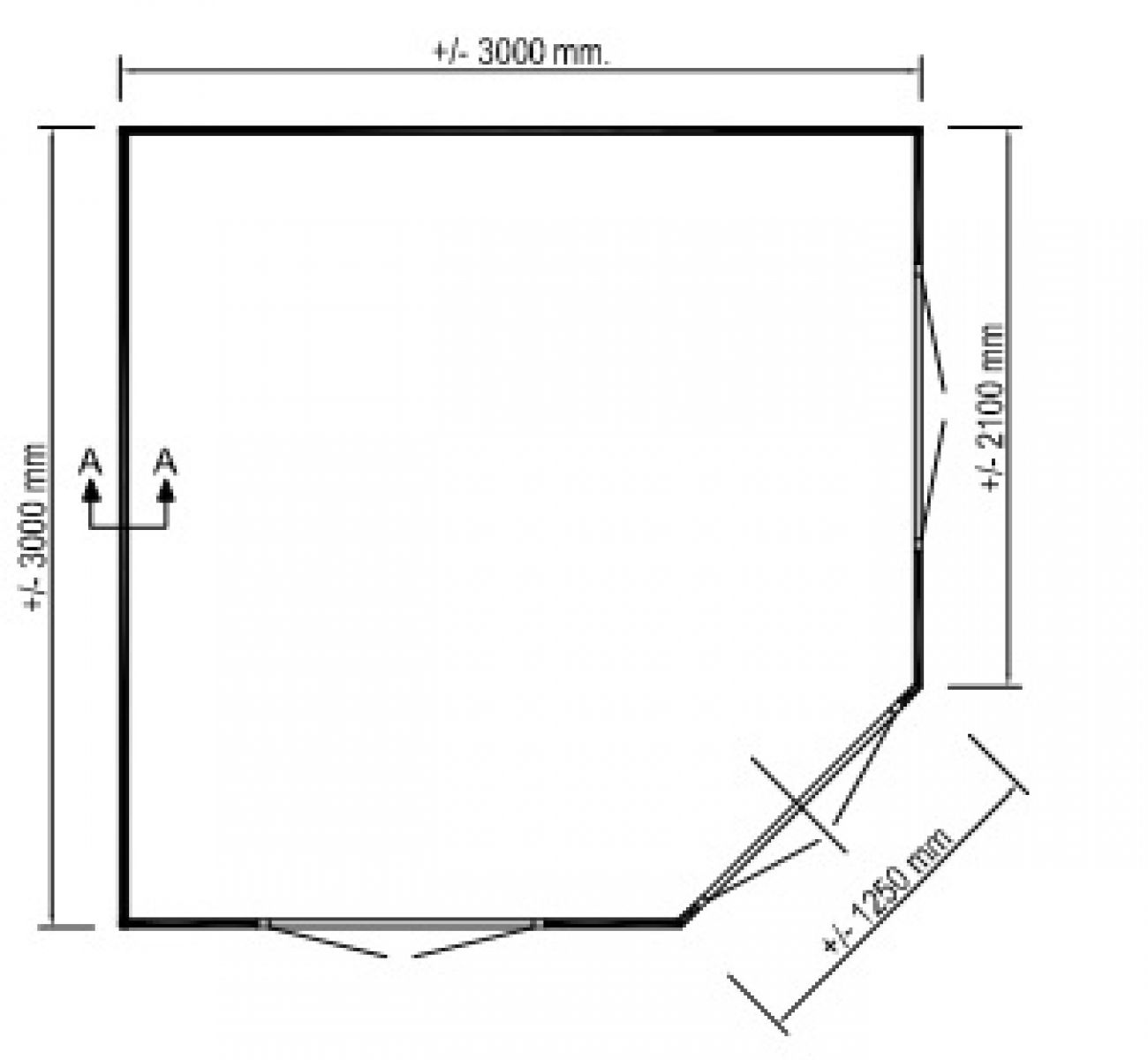 Lugarde Prima Fifth Avenue Modern 28mm 300x300 cm