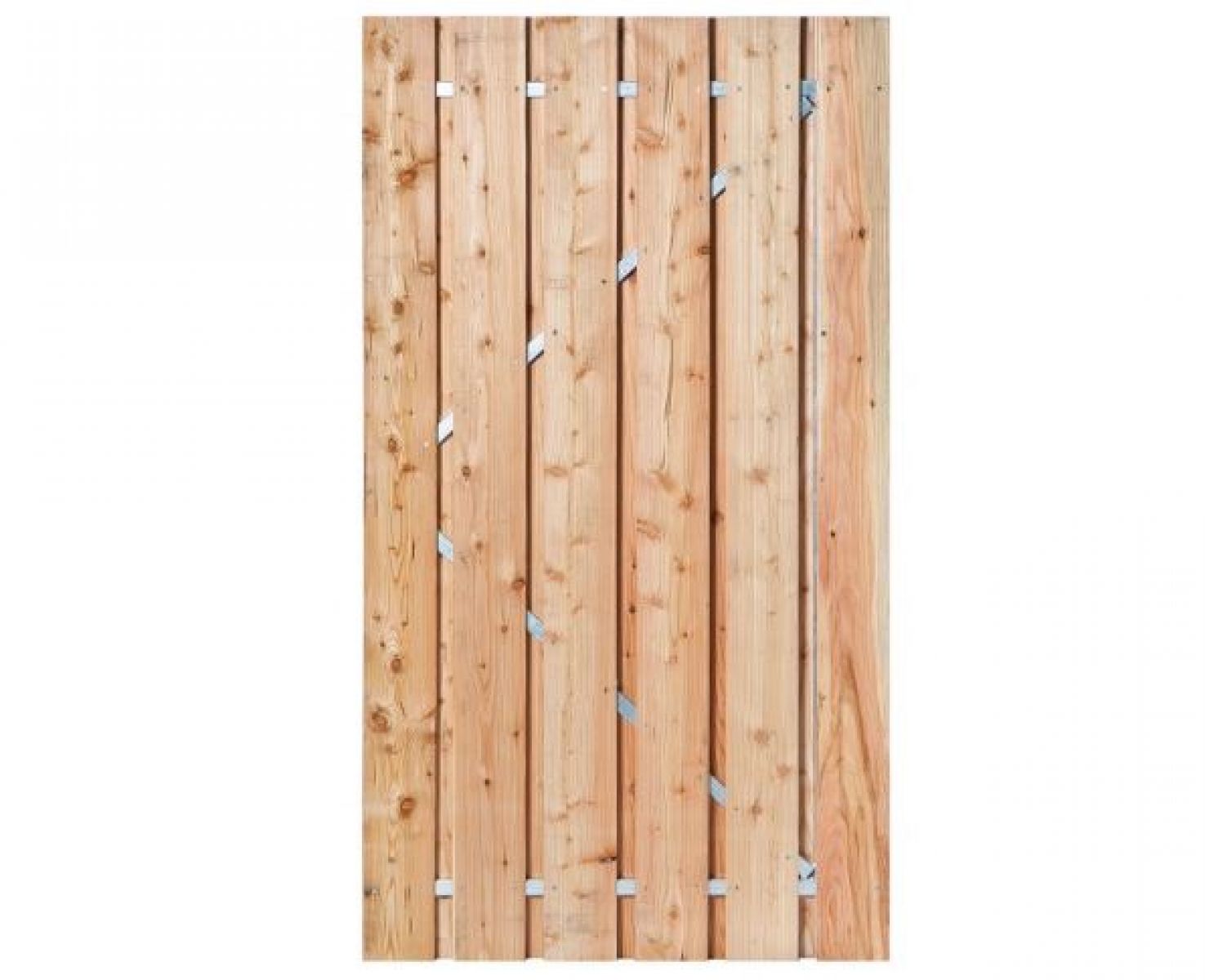 Tuindeur Privacy lariks/douglas 100x195 cm Reeds gemonteerd