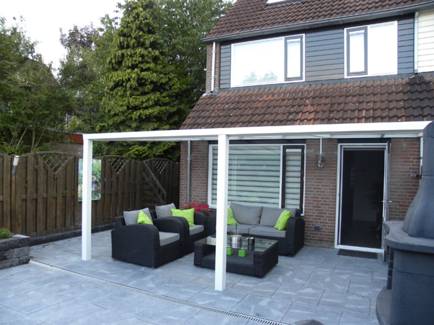 Veranda actie 400x330 cm glas