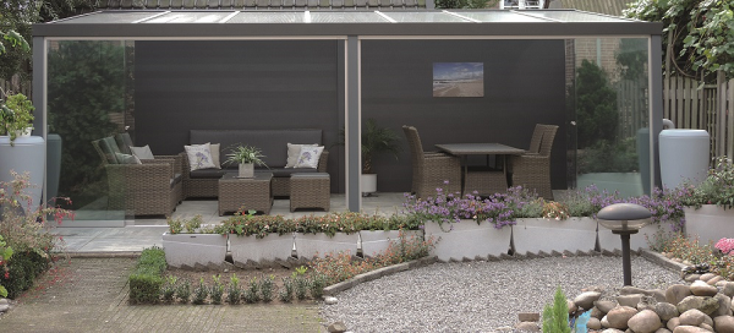 Vrijstaande Terrasoverkapping Profiline 600x300 cm
